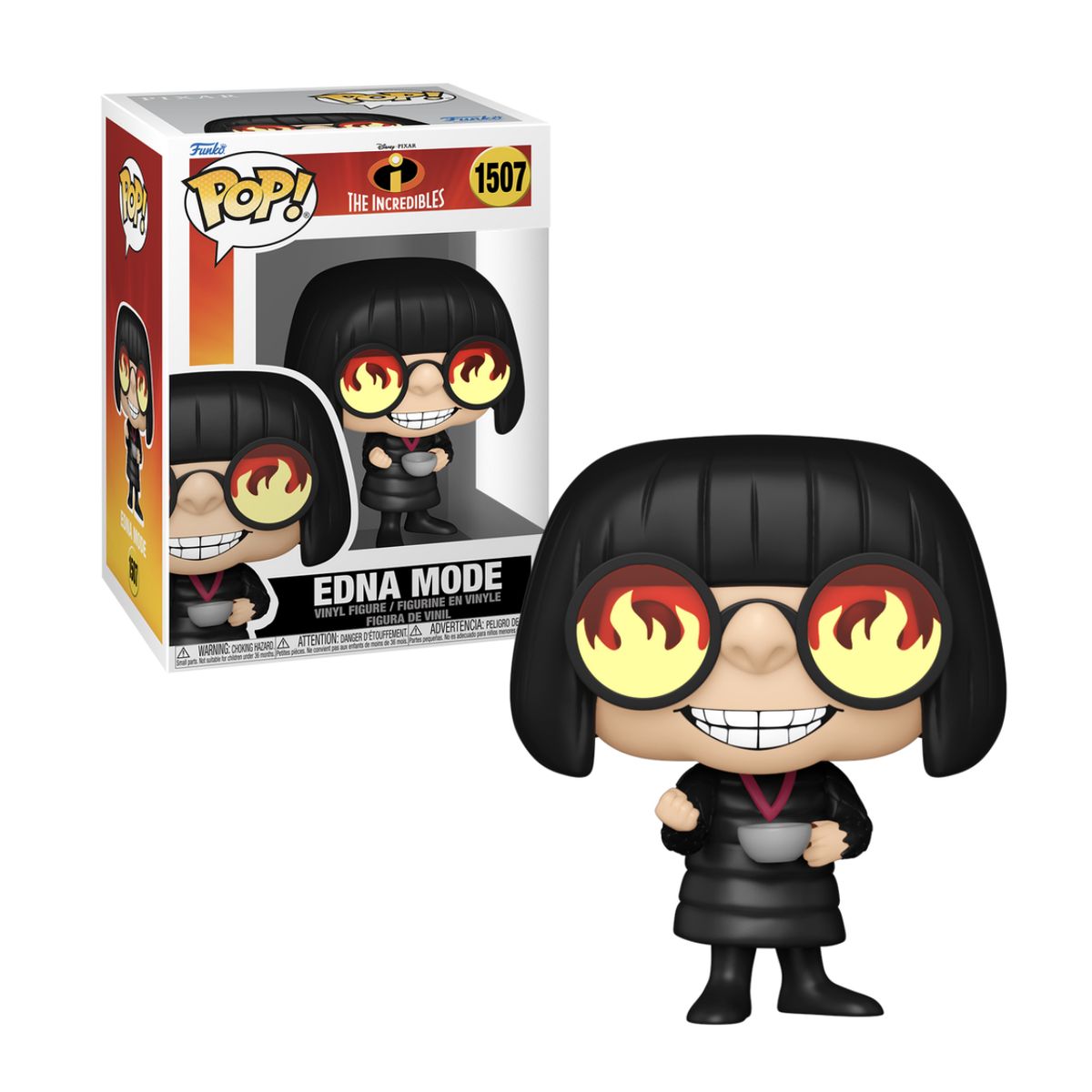 FUNKO - Edna Moda Funko Pop 1507 Los Increibles Original