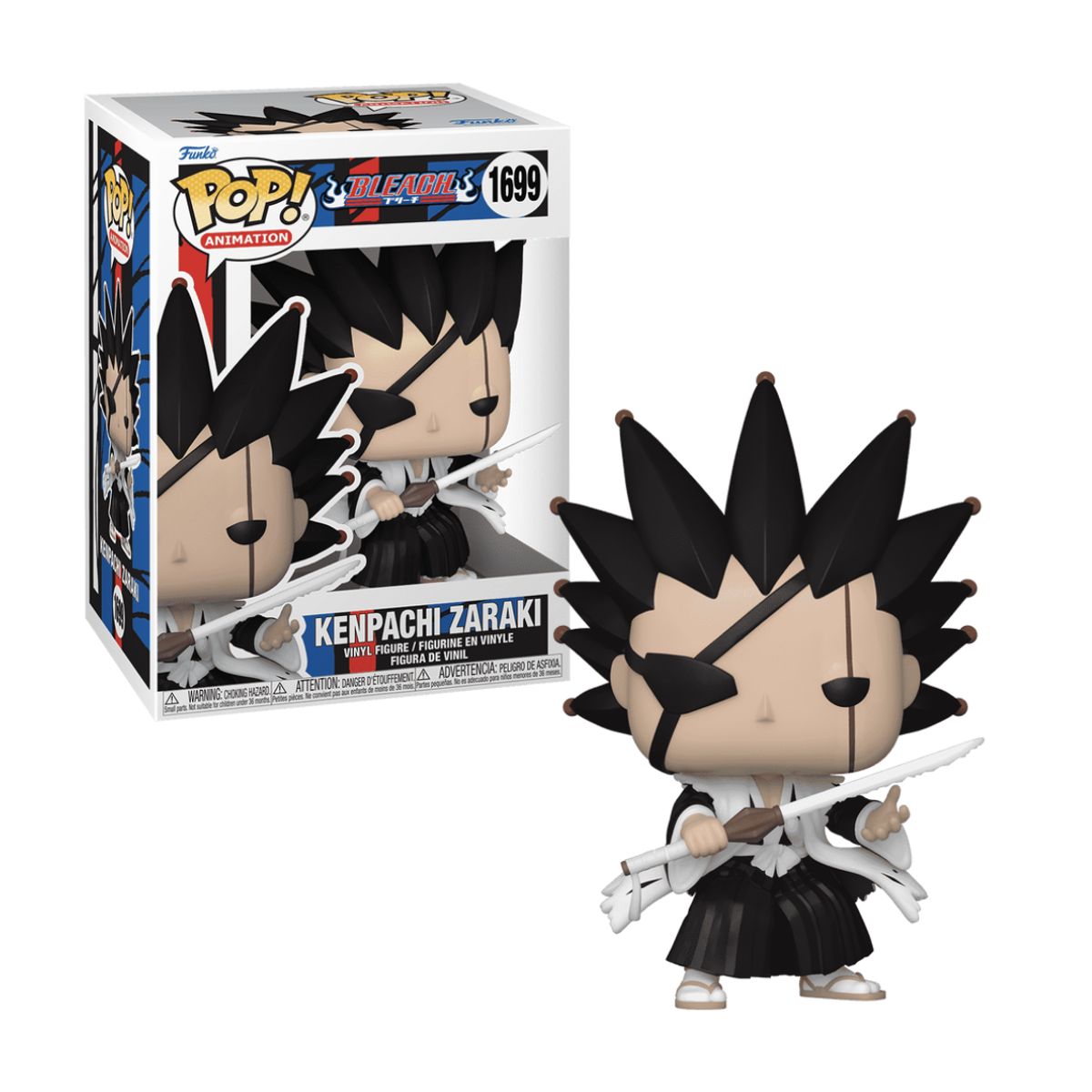 FUNKO - Kenpachi Zaraki Funko Pop 1699 Bleach Original Nuevo