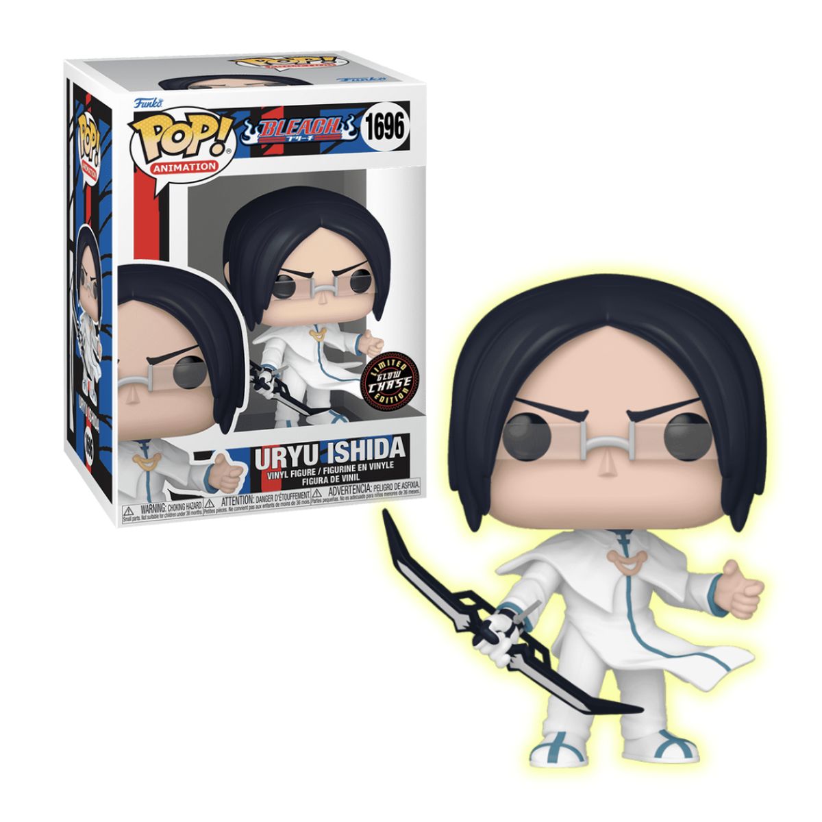 FUNKO - Uryu Ishida Chase Funko Pop 1696 Bleach Original Nuevo