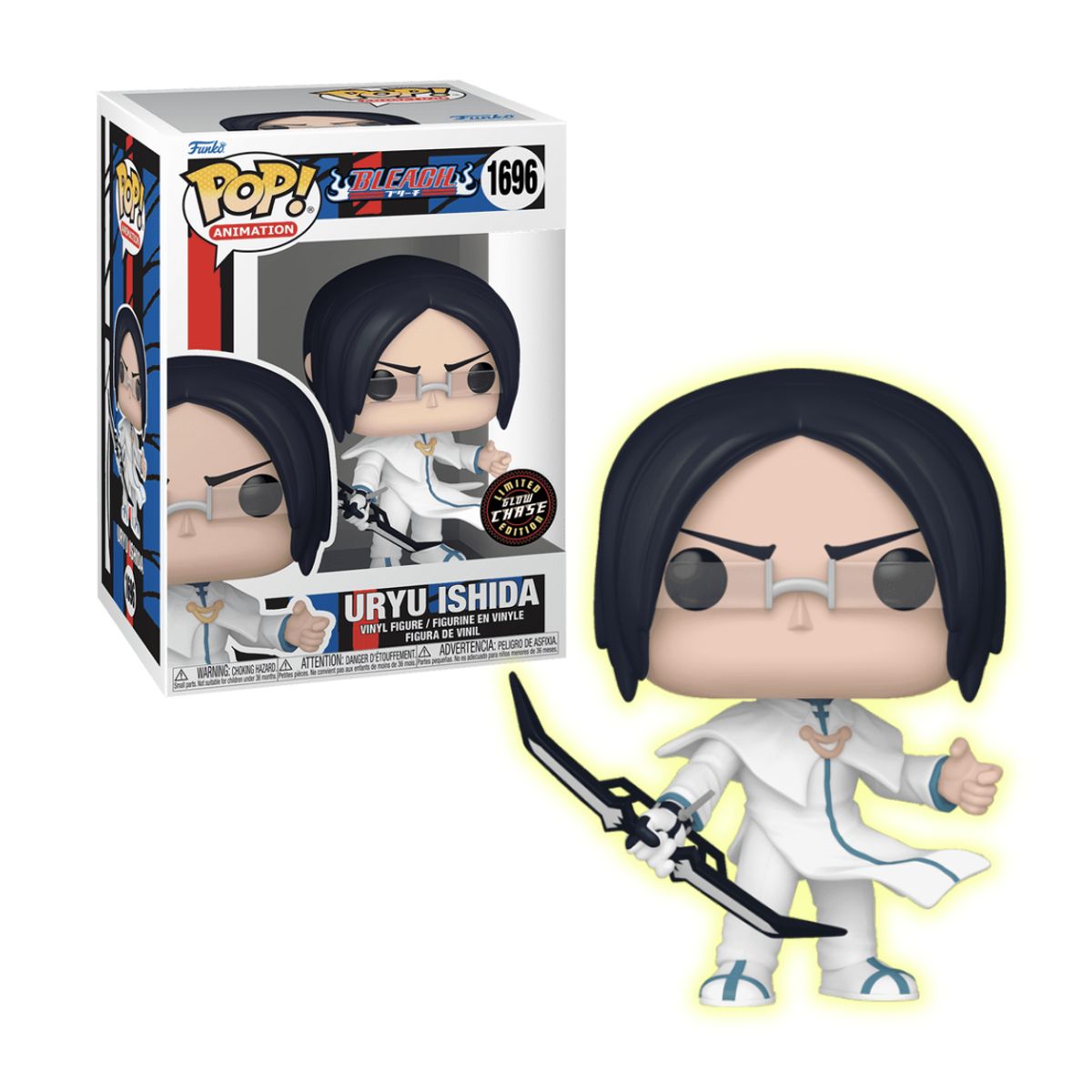 FUNKO - Uryu Ishida Chase Funko Pop 1696 Bleach Original Nuevo