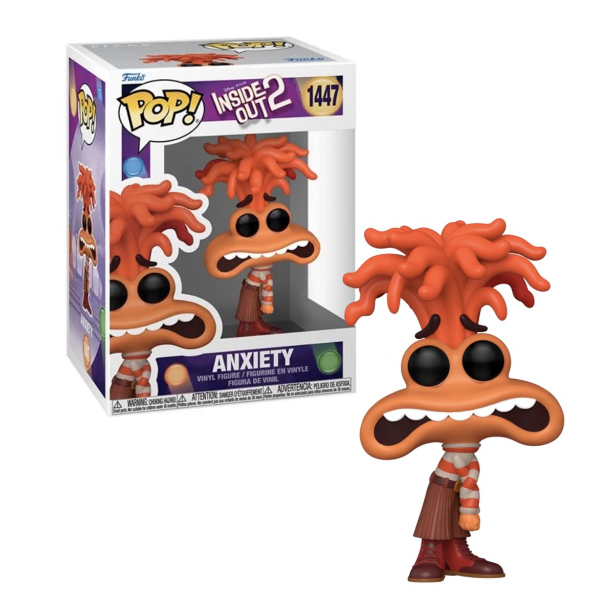 FUNKO - Ansiedad Funko Pop 1447 Intensamente Original Nuevo