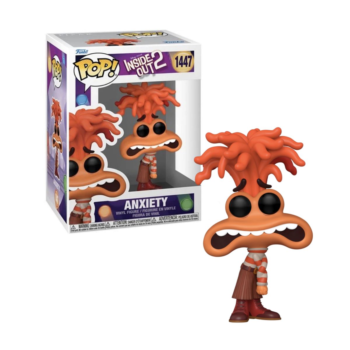 FUNKO - Ansiedad Funko Pop 1447 Intensamente Original Nuevo