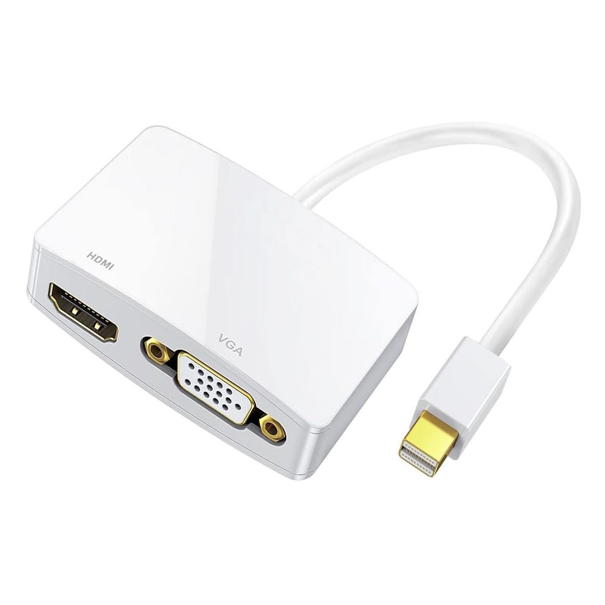 OEM - Adaptador 2 en 1 Mini Displayport Thunderbolt a HDMI o VGA
