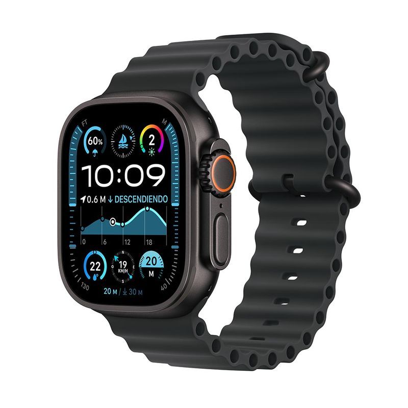 APPLE - Apple Watch Ultra 2 GPS + Cellular De 49 MM Correa Ocean - Negro
