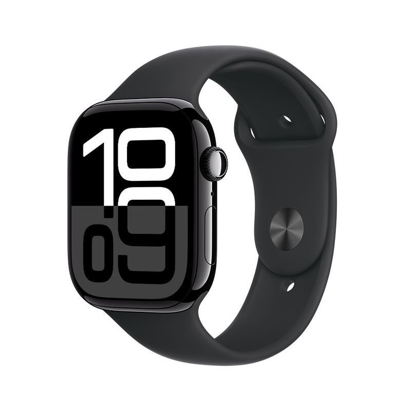 APPLE - Apple Watch Series 10 46mm Gps Sport Band M/L - Negro