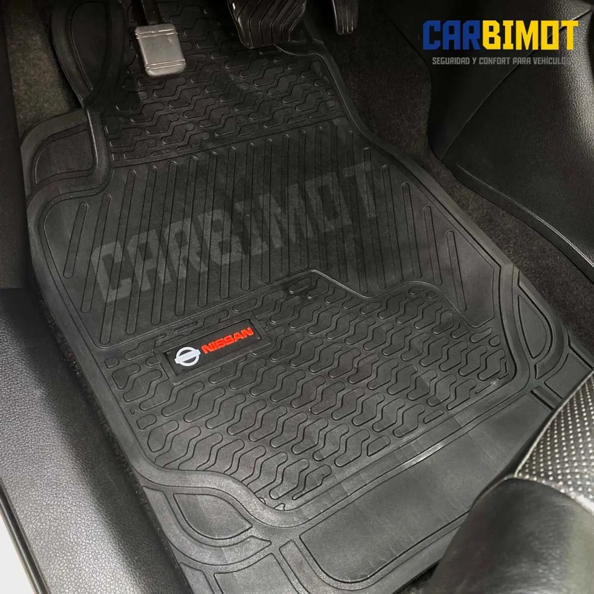 GENERICO - PISO PROTECTOR ALFOMBRA TAPIZ PARA VEHICULOS NISSAN