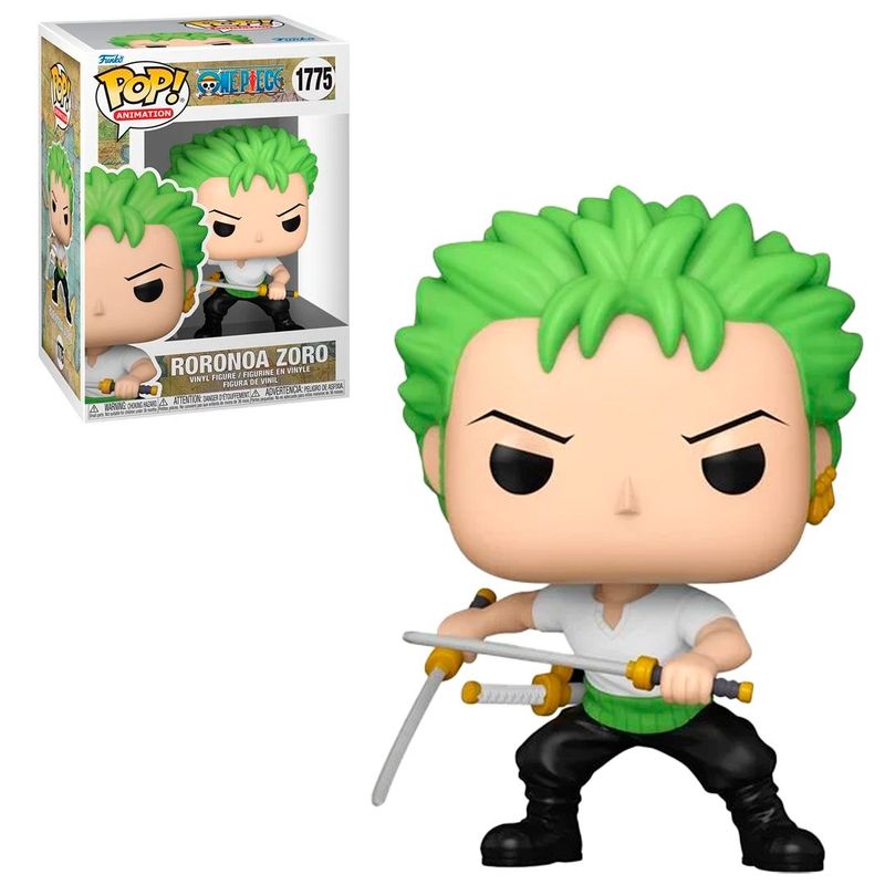 FUNKO - Funko Pop One Piece Zoro con 2 Espada