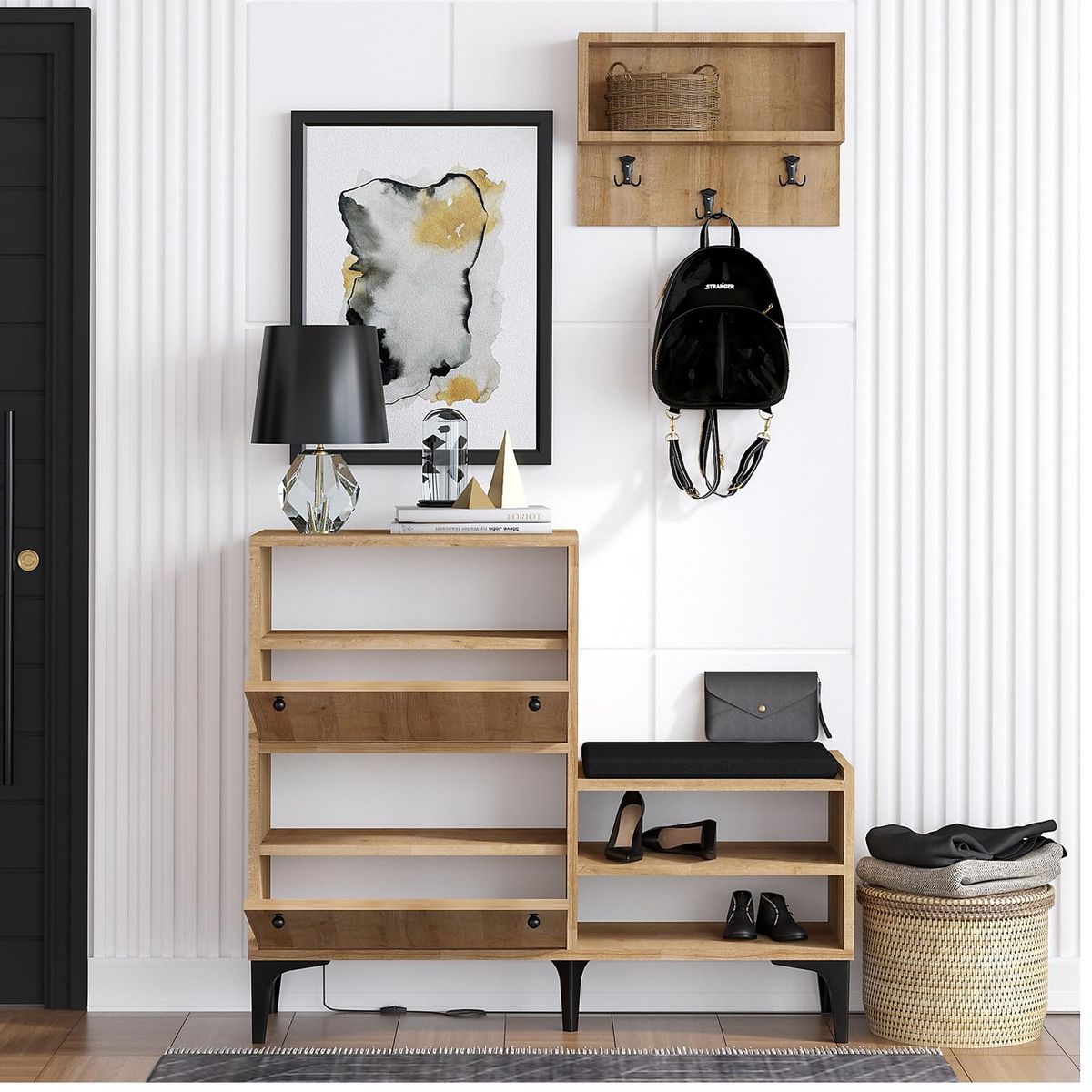 GENERICO - Zapatera con Repisa Marbella Amore Home