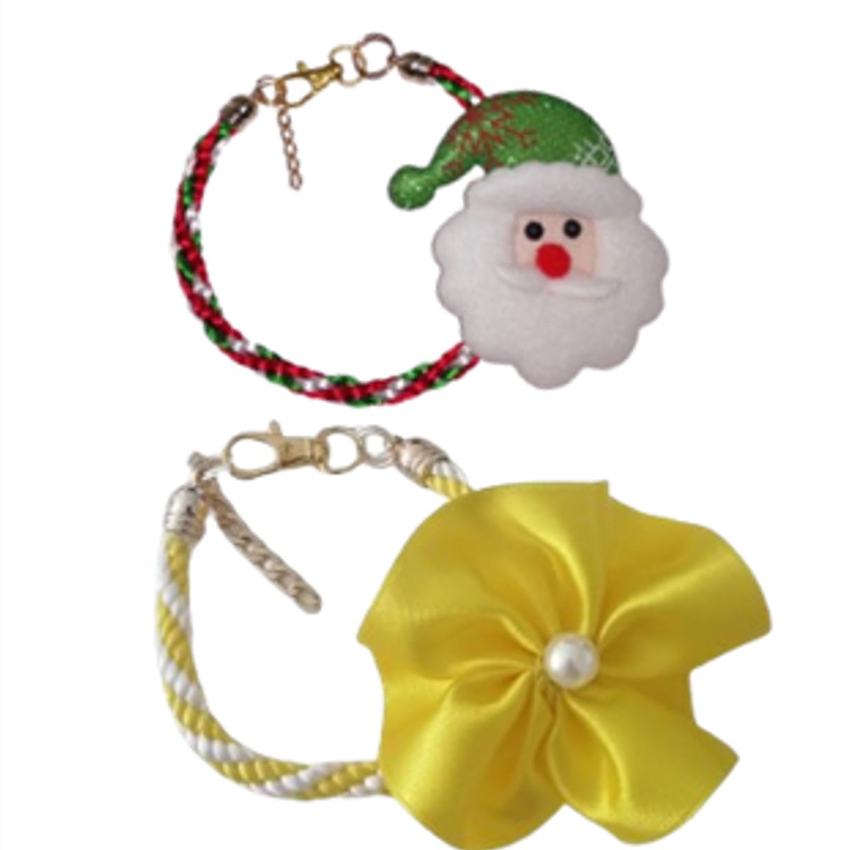 GENERICO - DUO COLLARES FESTIVOS PARA PERROS CUELLO 48 cm a 52 cm