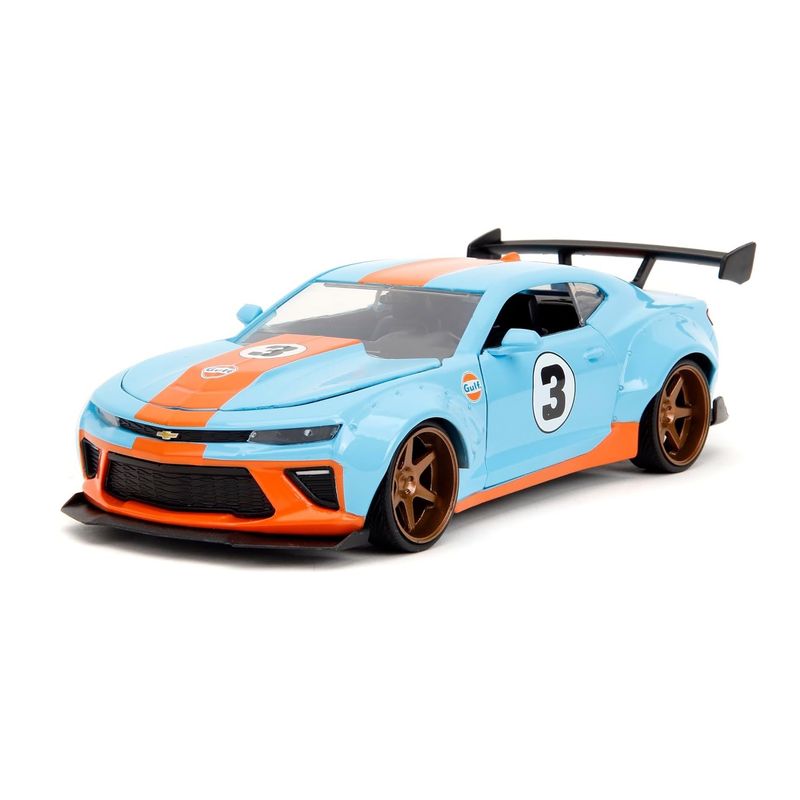 JADA TOYS - AUTO COLECCION CHEVROLET CAMARO 2016 WIDEBODY GULF 1: 24