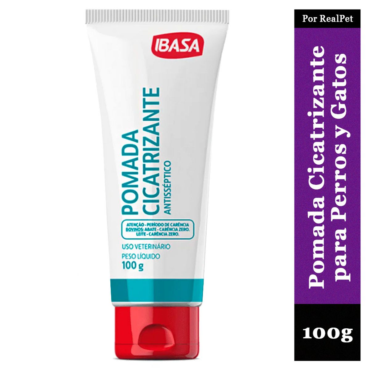 MARCA - Pomada Cicatrizante Antiséptico Ibasa Perros y Gatos 100g