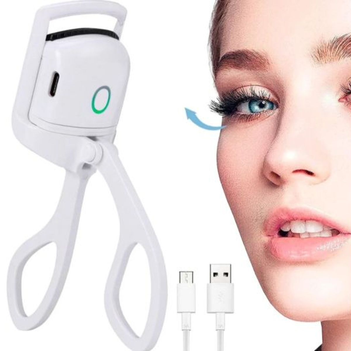 OEM - RIZADOR DE PESTAÑAS RECARGABLES