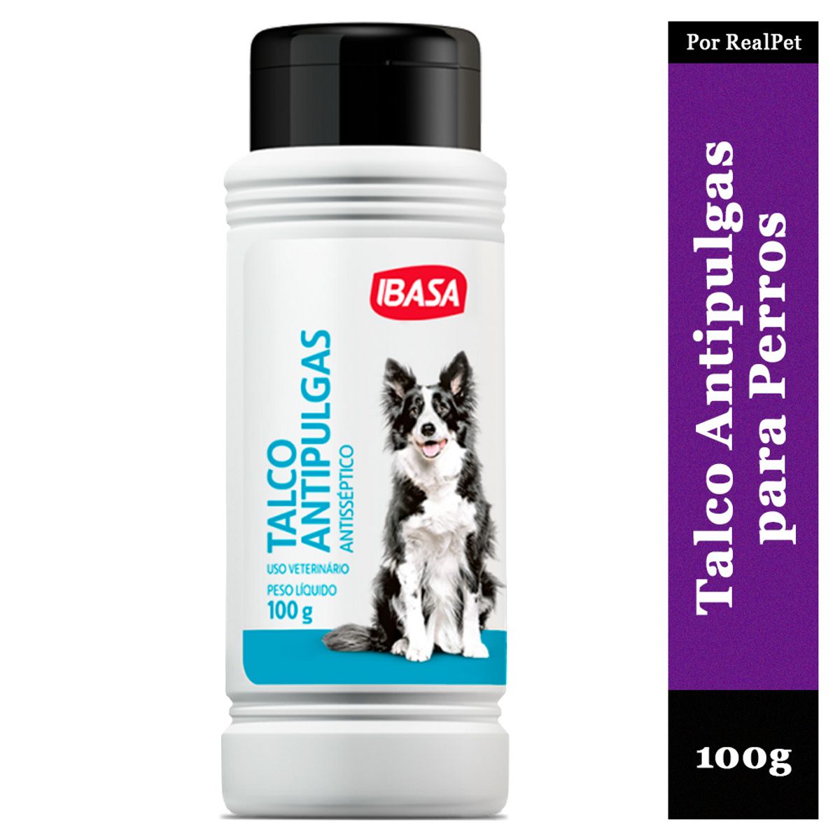MARCA - Talco Antipulgas para Perros Ibasa 100g