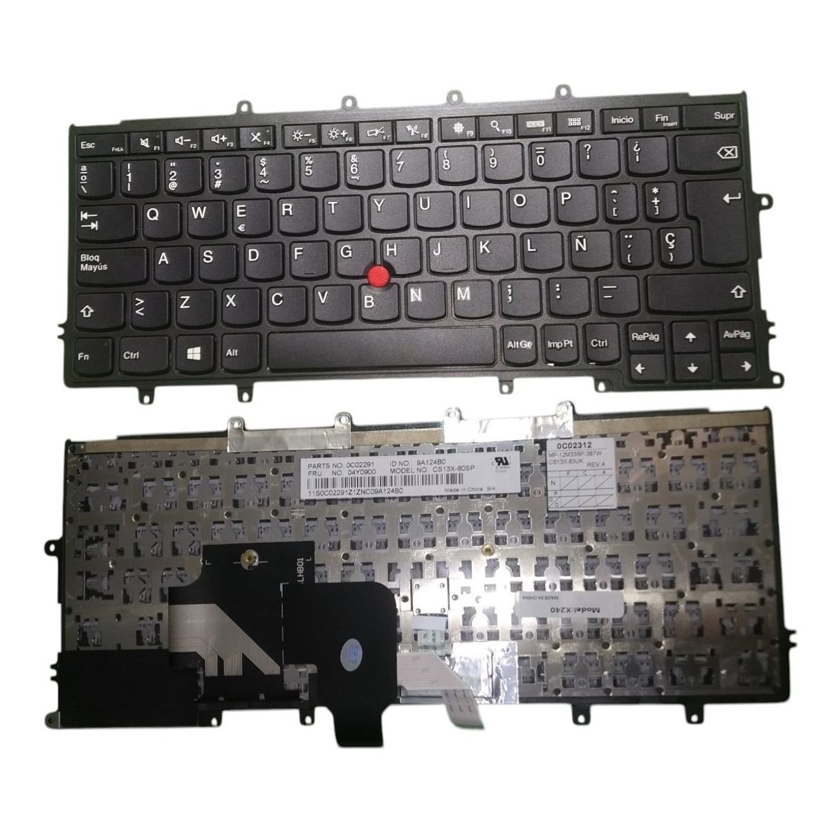 GENERICO - Teclado Lenovo X240 IBM Thinkpad X230S X240S X250 X260 X270