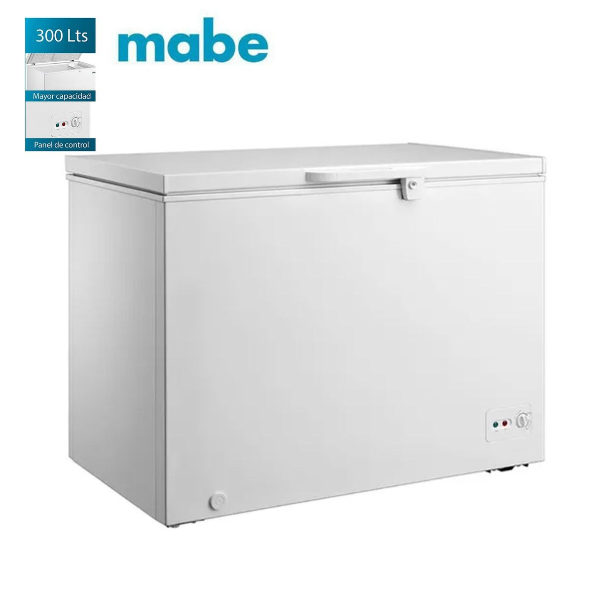 MABE - Congeladora Horizontal MABE 290L Blanco CHM300PB2