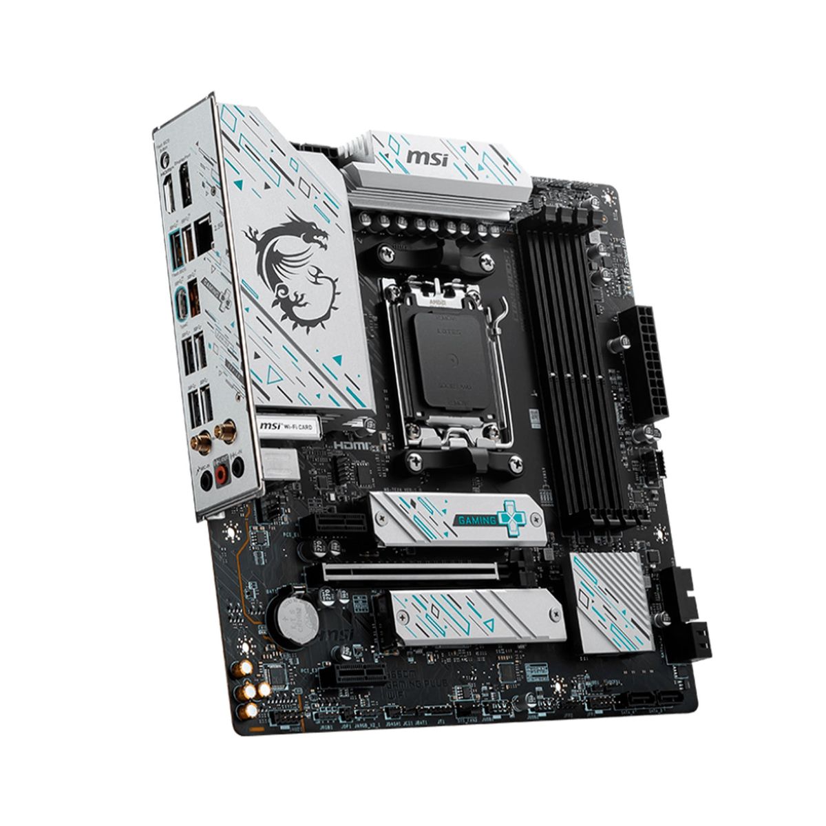 MSI - MOTHERBOARD MSI SOCKET AMD AM5 MATX PN B650M GAMING PLUS WIFI