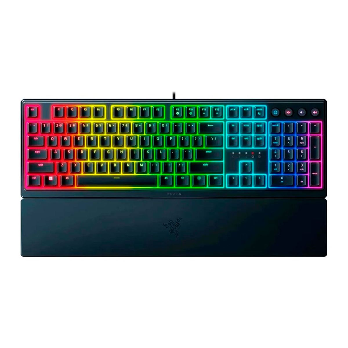 RAZER - TECLADO RAZER ORNATA V3 MEMBRANE CHROMA NEGRO PN RZ03-04461100-R311