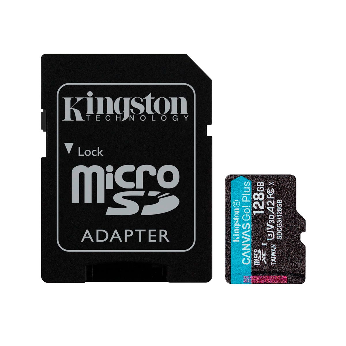KINGSTON - MICROSDXC KINGSTON CANVAS GO PLUS SDCG3 128GB NEGRO PN SDCG3128GB