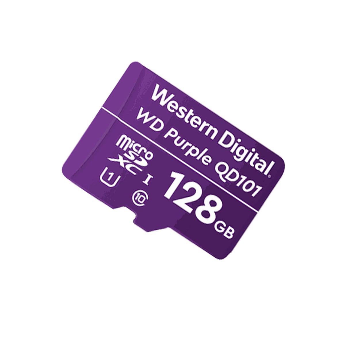 WESTERN DIGITAL - MEMORIA MICROSD 128GB VIDEO VIGILANCIA PURPLE PN WD-MICROSD-128GB