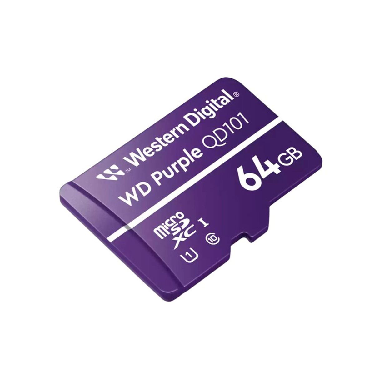 WESTER DIGITAL - MEMORIA MICROSD 64 GB VIDEO VIGILANCIA PURPLE PN WD-MICROSD-64GB