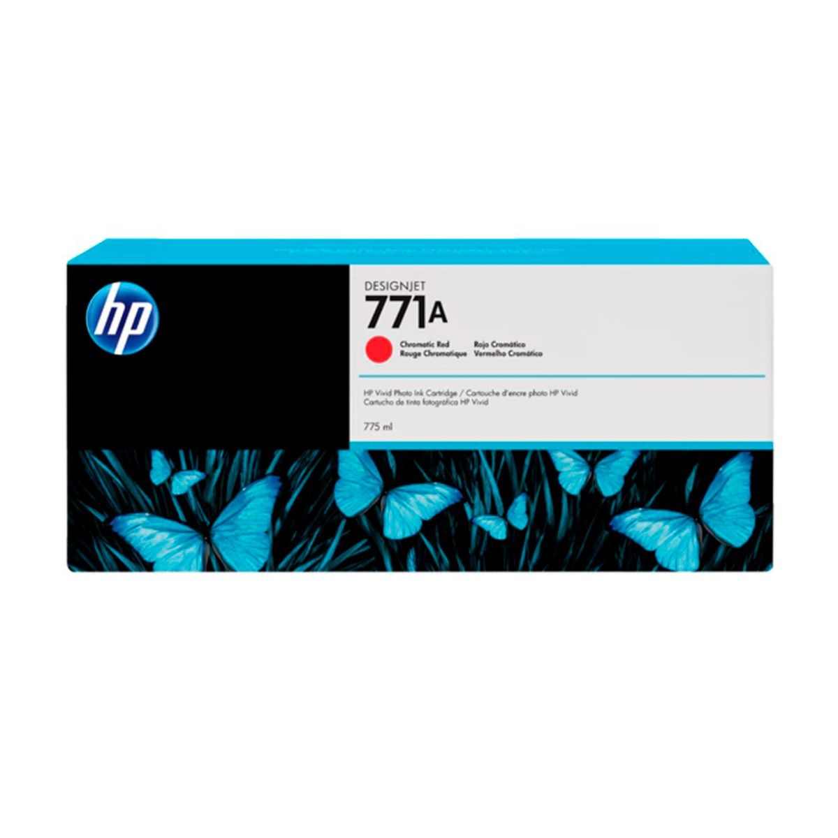HP - TINTA HP B6Y16A 771A DE 775ML CE038A COLOR CHROMTC ROJO PN B6Y16A