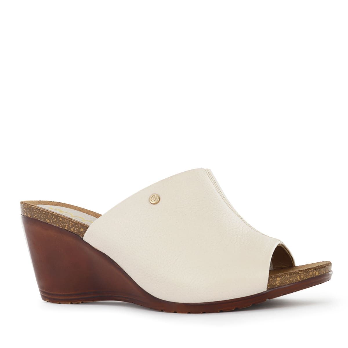 ECCO - Sandalias Mujer Ecco Sofi39 Ostra Cuero Natural