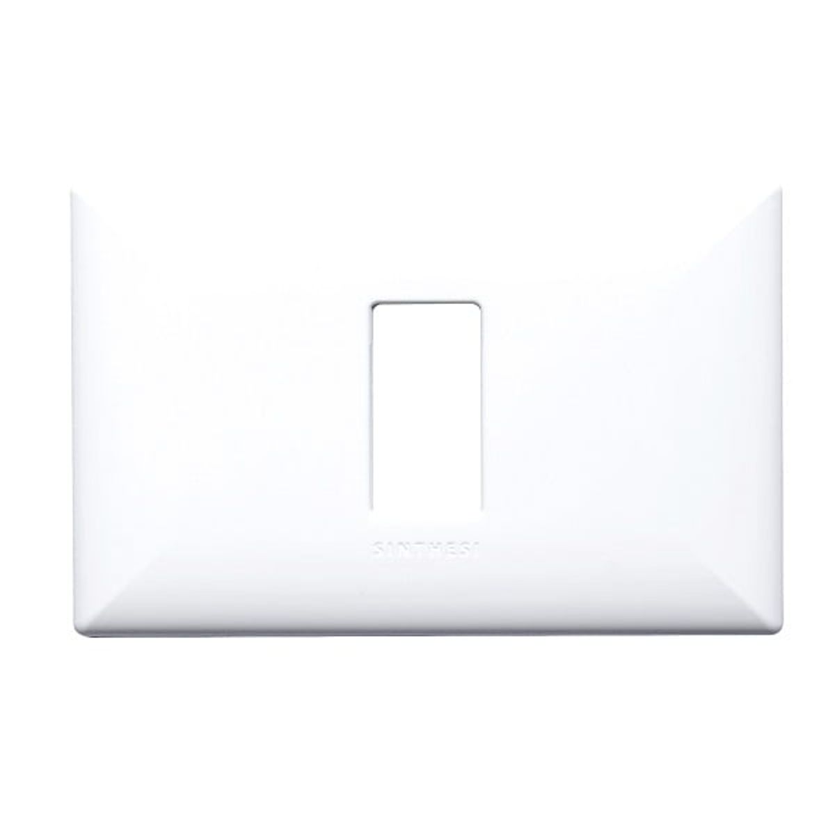 SINTHESI - PLACA SIMPLE DE 1 ESPACIO S17 BLANCO SINTHESI