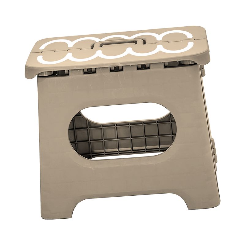 GENERICO - BANQUITO TABURETE PLEGABLE PORTÁTIL - Beige
