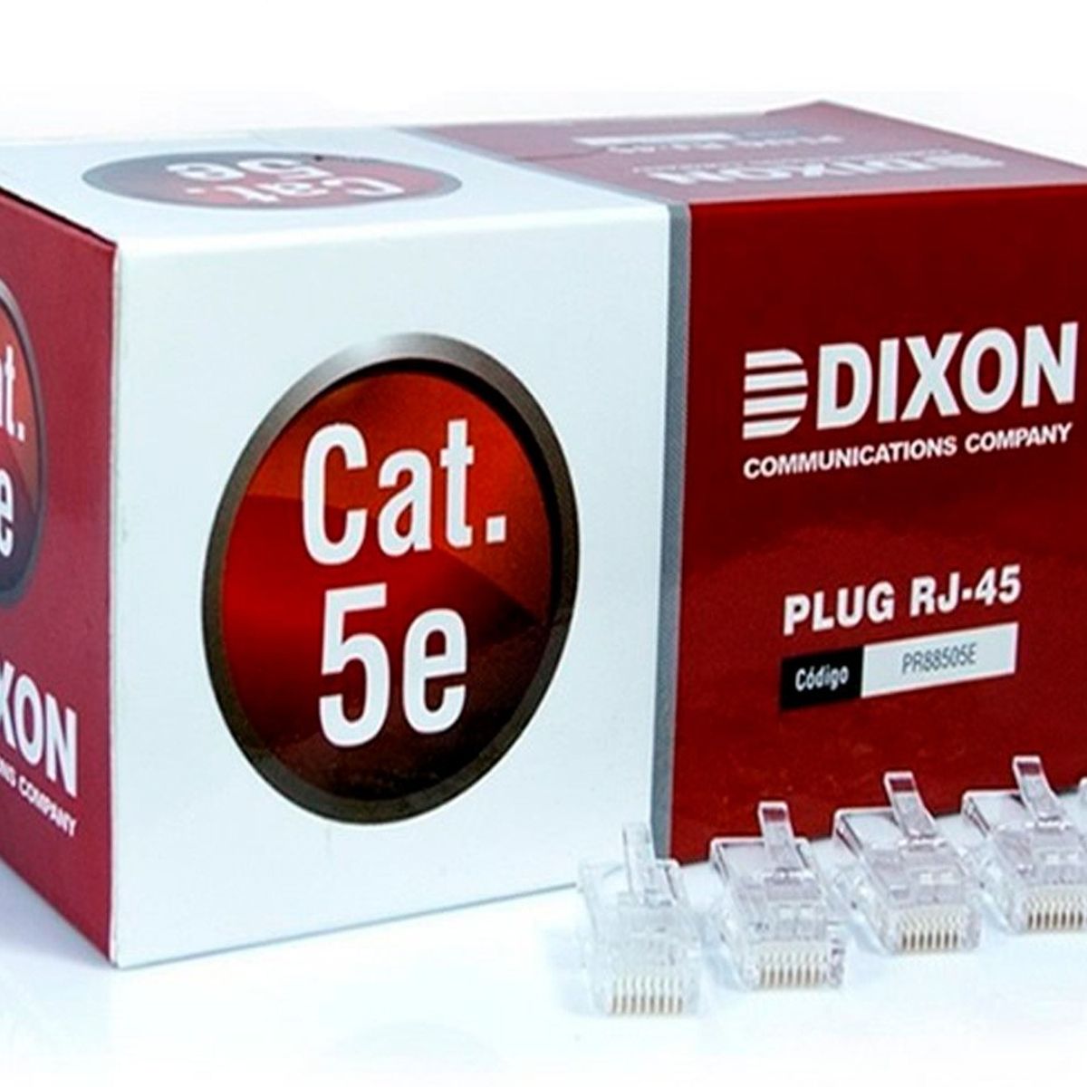 DIXON - CONECTOR DE RED RJ45 DIXON CAT-5e CAJAx100