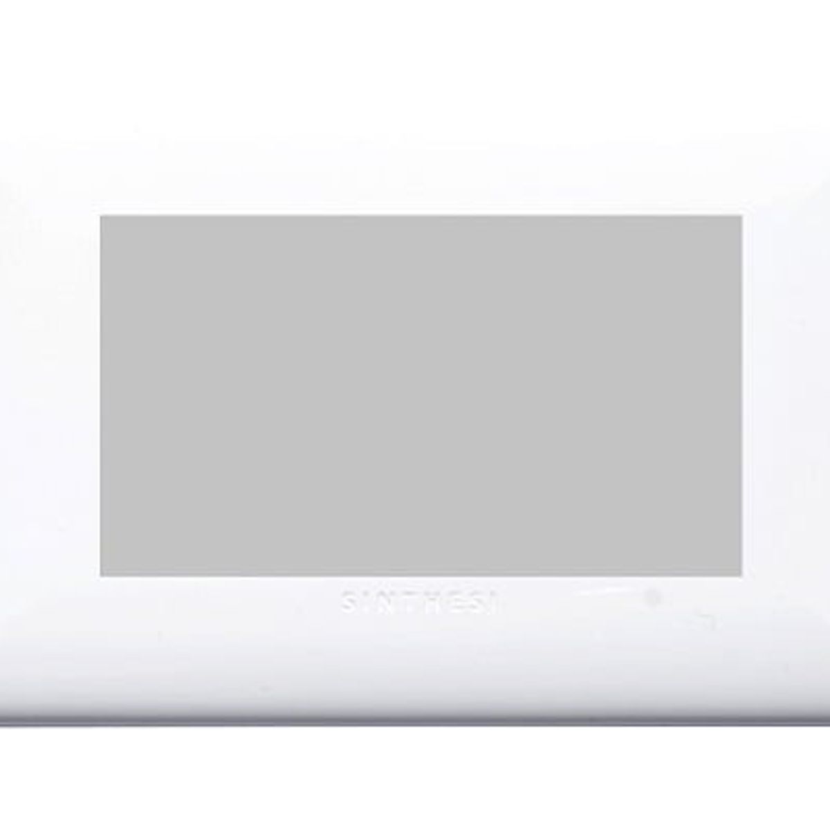 SINTHESI - PLACA TRIPLEX UNIVERSAL DE 3 MODULOS LIMPIO S17 BLANCO SINTHESI