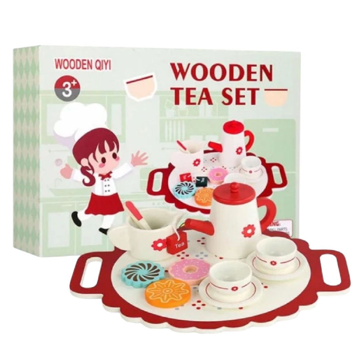 GENERICO - Juego De Te Color Rojo Para Niñas