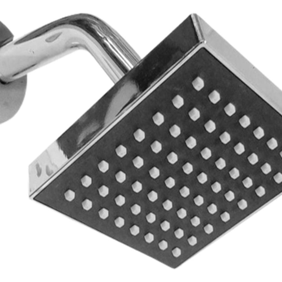 C&A - Cabeza de ducha cromada cuadrada C&A