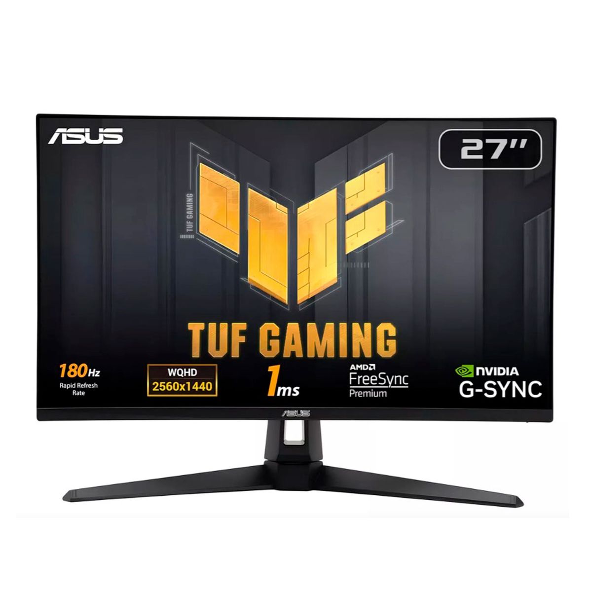 ASUS - MONITOR ASUS TUF GAMING 27 QHD 180HZ 1MS FREES PN VG27AQ3A