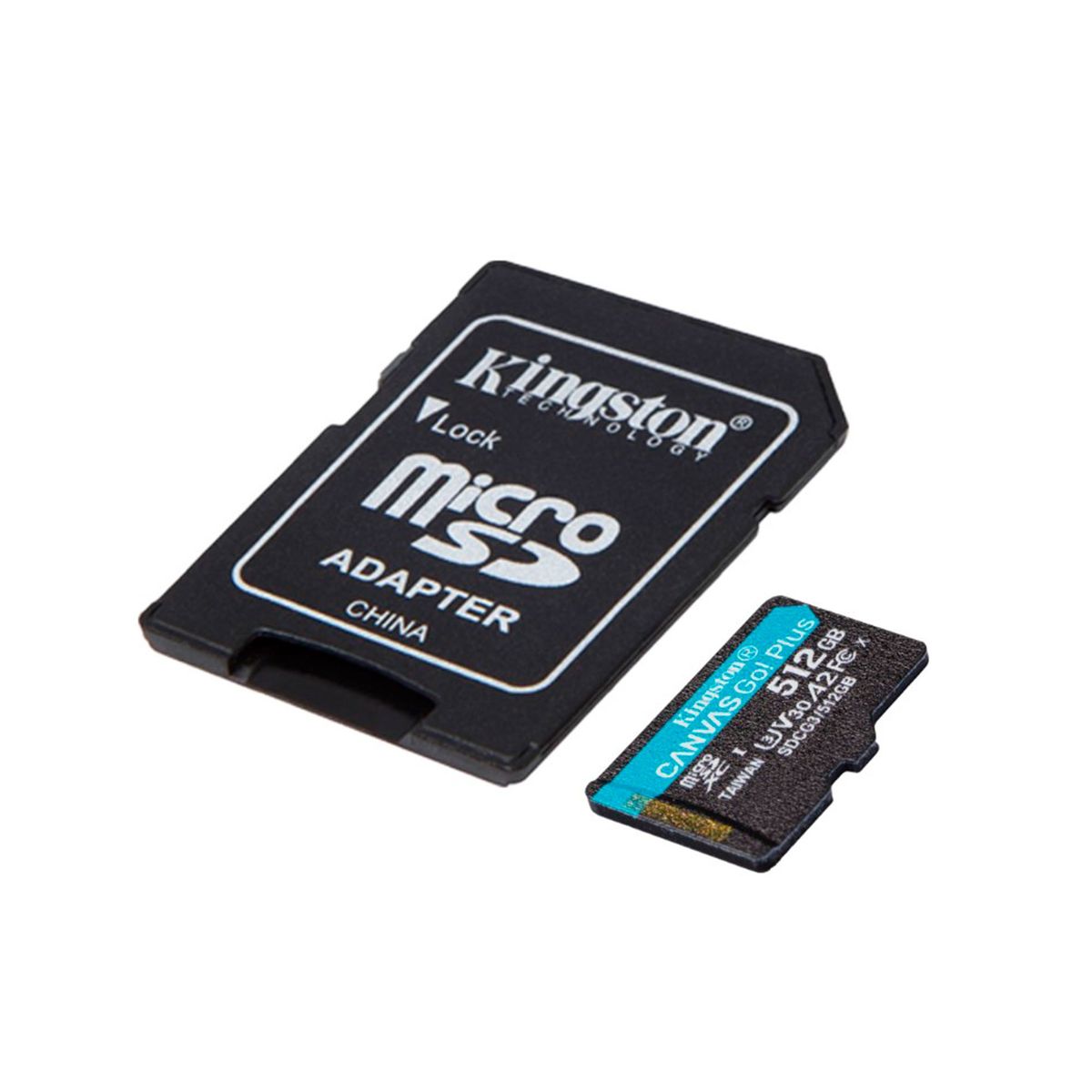 KINGSTON - MEMORIA MICRO-SD KINGSTON CANVAS GO PLUS 512GB NEGRO PN ACSDCG3512GB