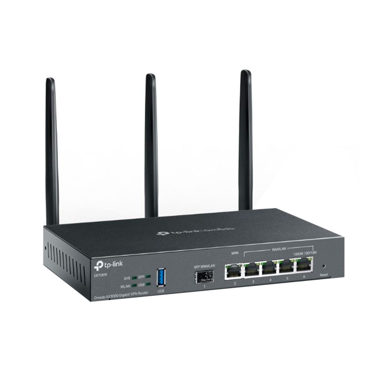 TP LINK - ROUTER TP-LINK OMADA AX3000 DUAL BAND 2402MBPS NEGRO PN ER706W