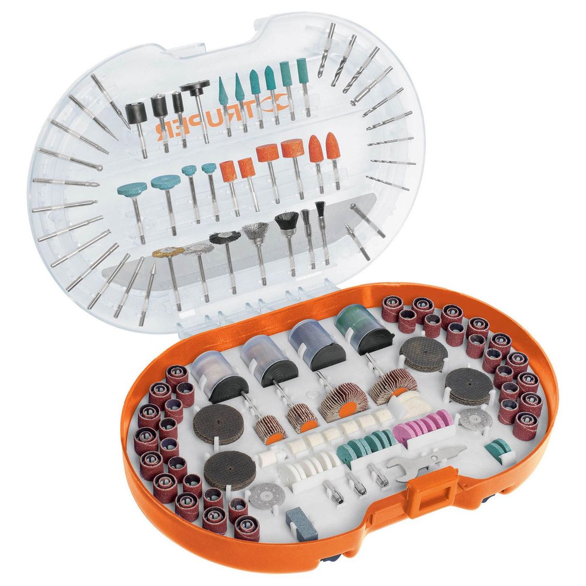 Truper - Kit con 276 accesorios para mini rectificadora Truper