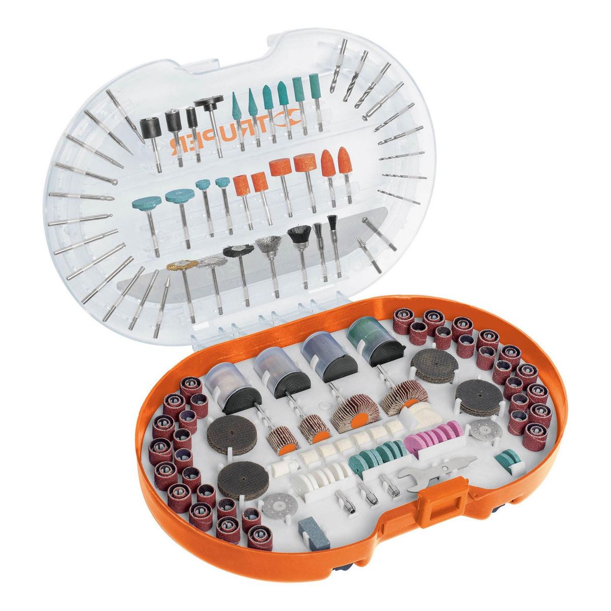 Truper - Kit con 276 accesorios para mini rectificadora Truper