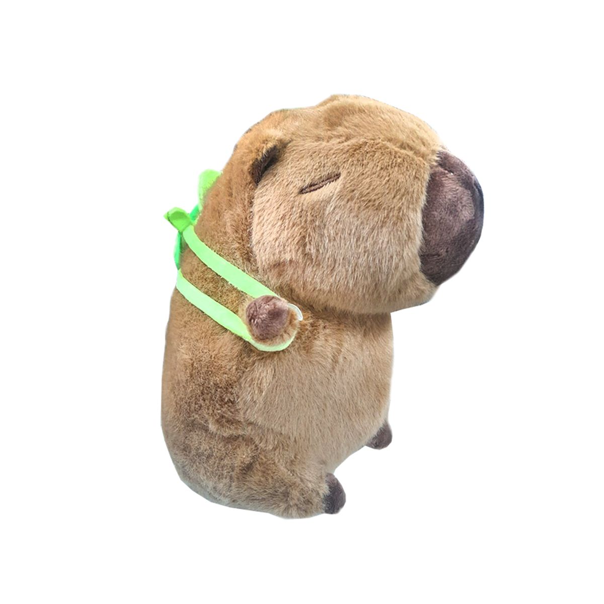 GENERICO - Peluche Capibara Mochila Tortuga 18 cm  IP 884597