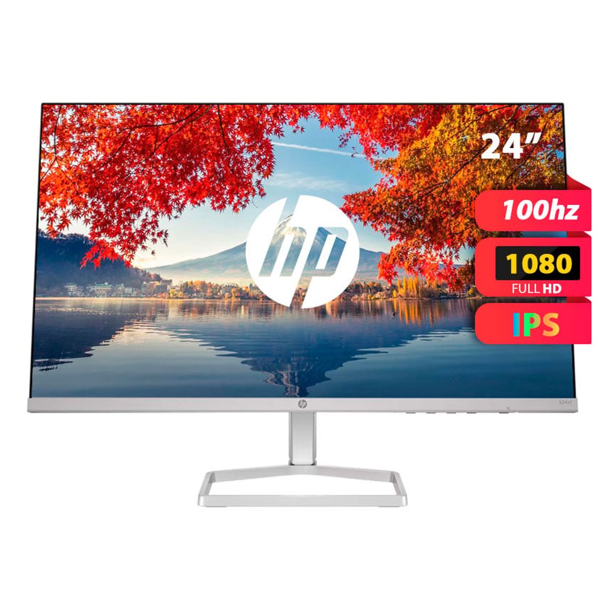 HP - Monitor Gamer HP 24" 100hz IPS  99% sRGB Plano 524sf