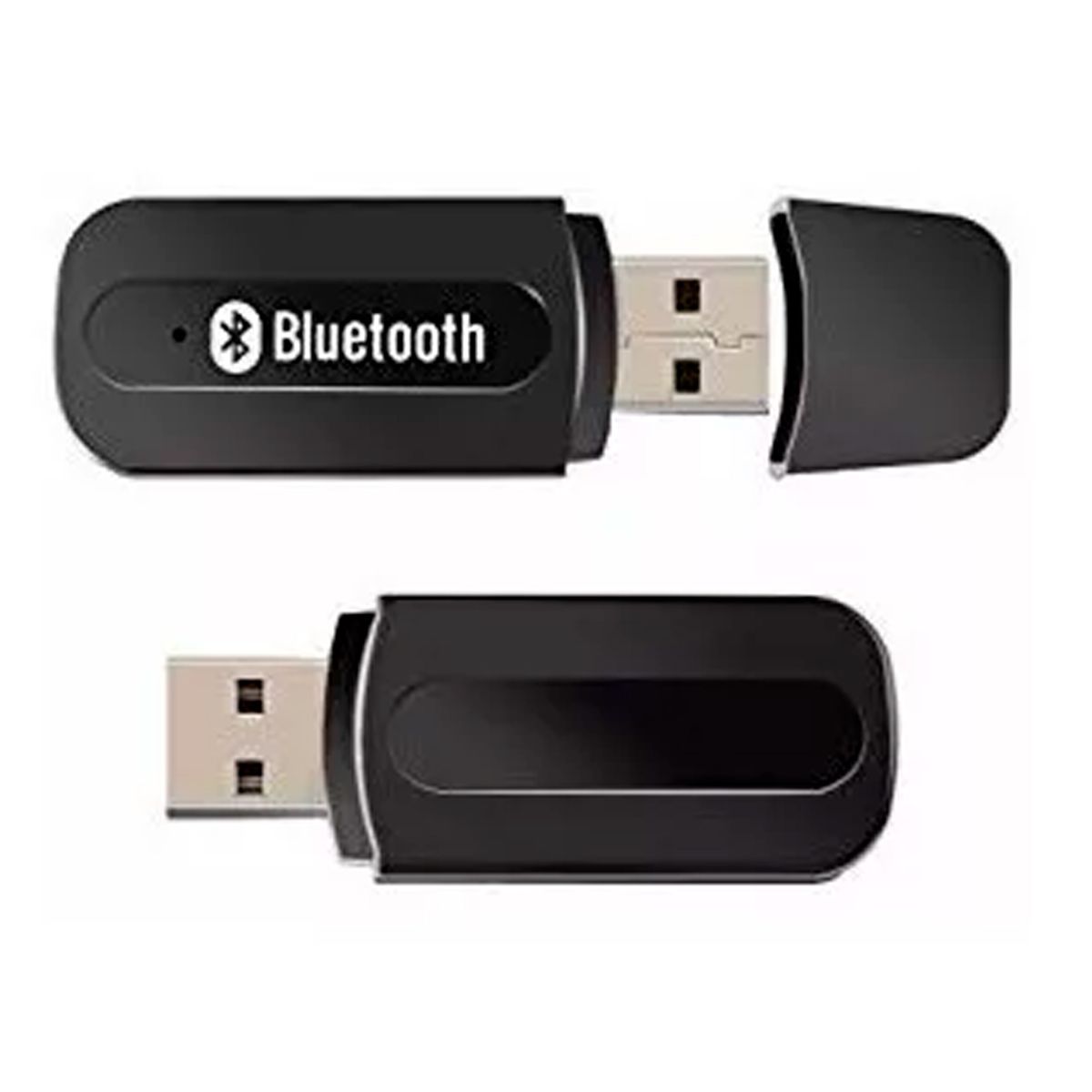 SEISA - Receptor Bluetooth Auxiliar Usb Negro - Para Todo Equipo