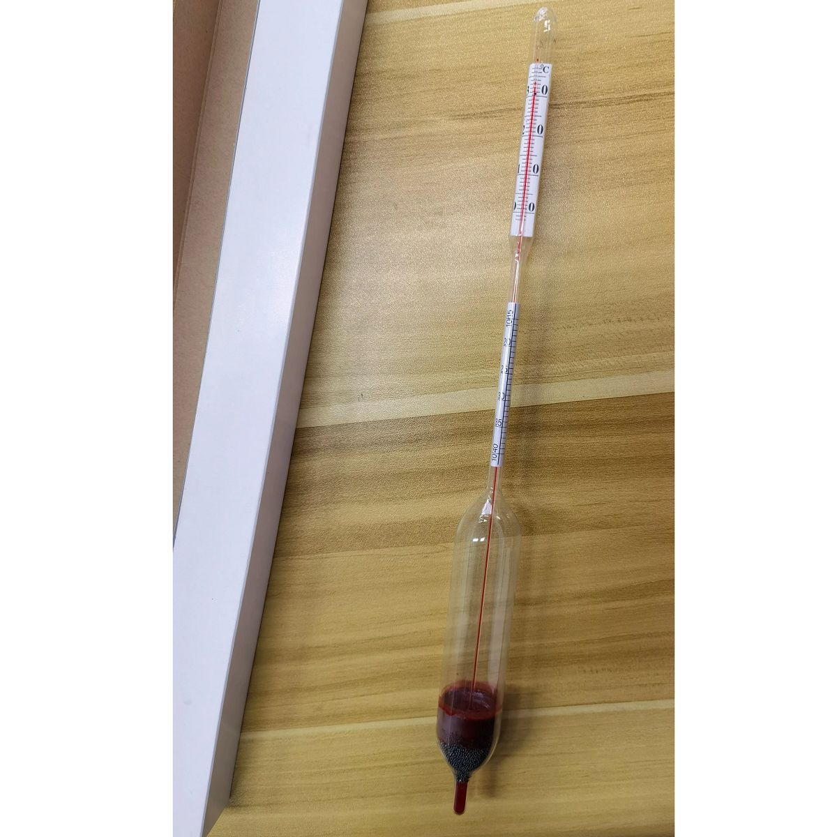 OEM - Lactodensímetro Con Termómetro Termolactodensímetro Lactómetro Leche