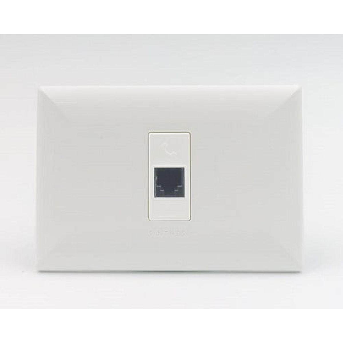 SINTHESI - TOMA TELEFONO S17 PLACA BLANCA Y DADO BLANCO SINTHESI