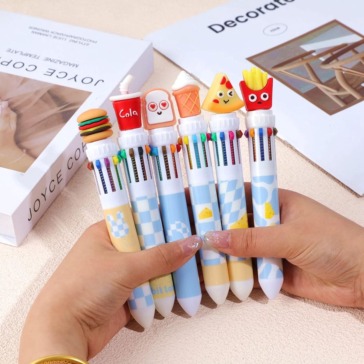 GENERICO - Lapicero multicolor modelos  fast food