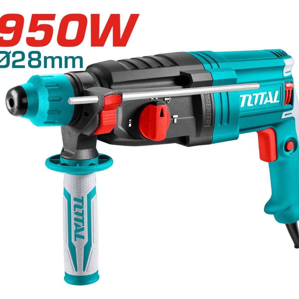 TOTAL TOOLS - Rotomartillo Sds Plus 950w 2.5 Joules Total