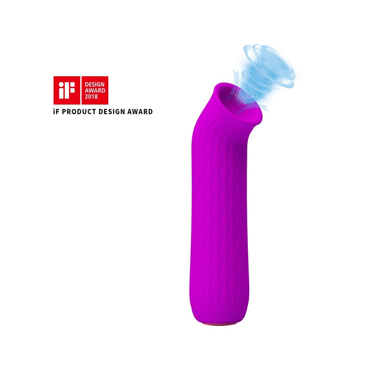 PRETTY LOVE - Succionador Ford Anal y Clítoris Super Intenso Recargable Silicona