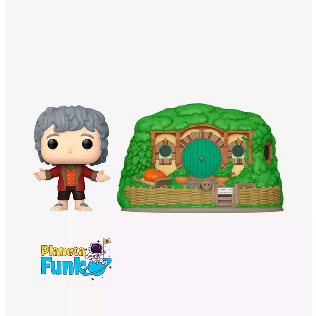 FUNKO - EL SEÑOR DE LOS ANILLOS BILBO WITH BAG END