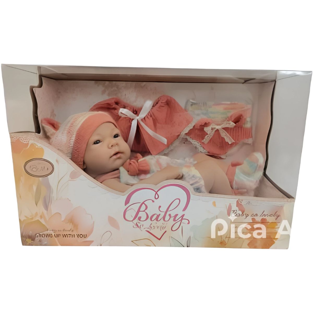 GENERICO - Muñeca Baby Loveli  Bebe Realista Grande