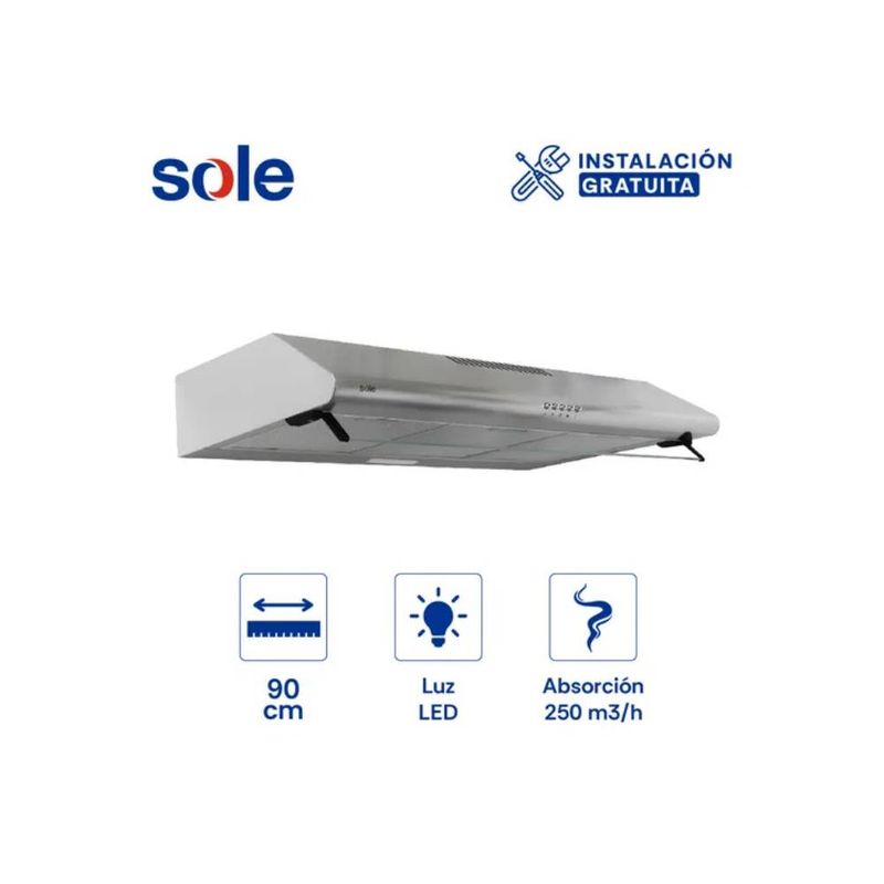 SOLE - Campana Extractora Sole TURE22CO 90cm