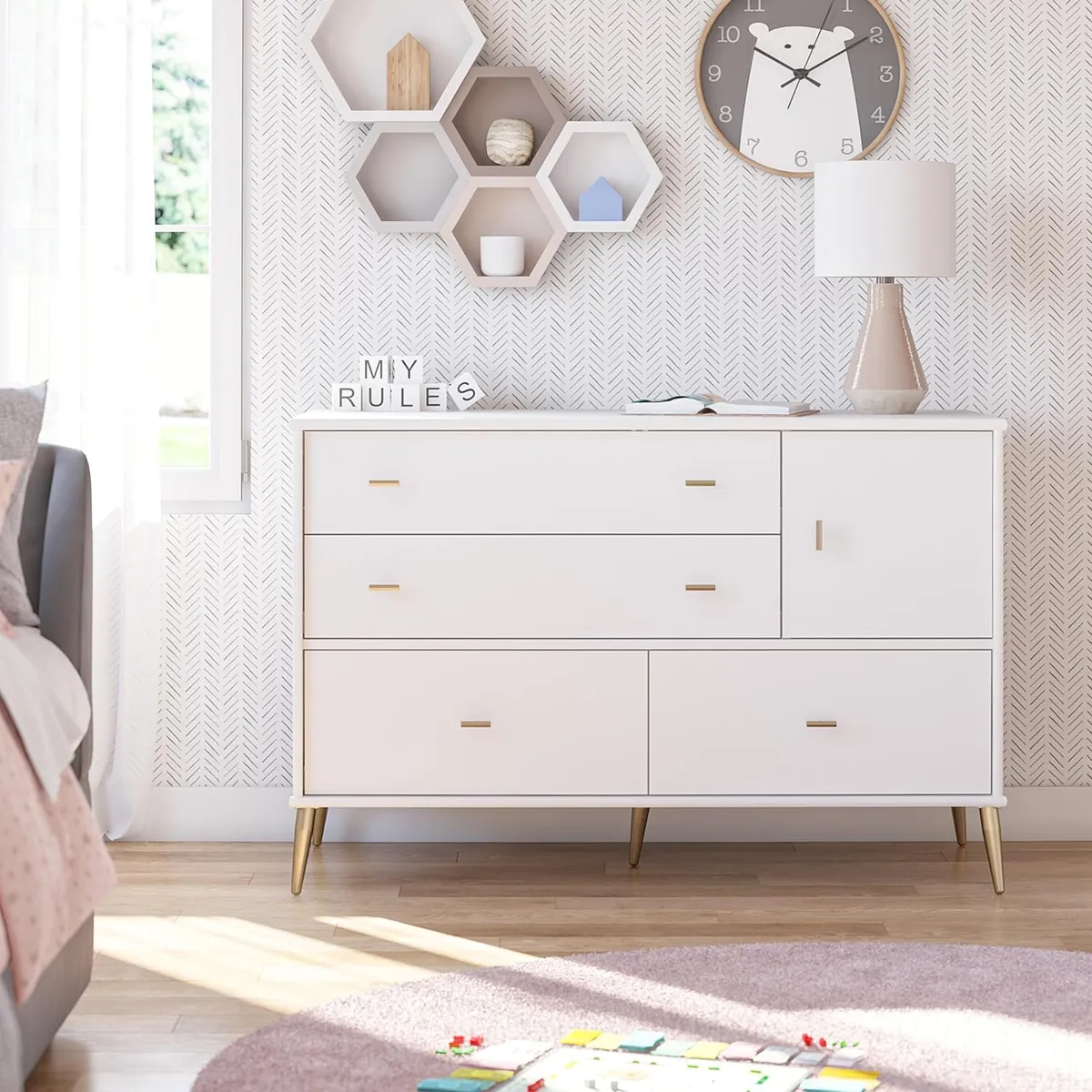 GENERICO - Comoda Morgan Blanco Amore Home