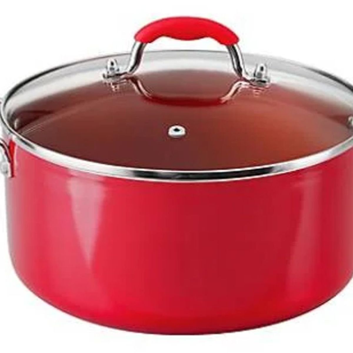 FACUSA - Cacerola 30 Cm. Estela Antiadh. T/V - Rojo